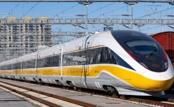 Valija Viajera Nuevo tren de alta velocidad en China