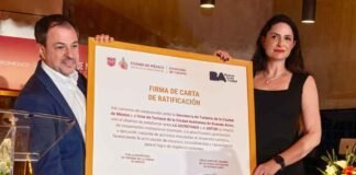 Ratifican convenio de colaboración en materia turística entre Ciudad de México y Buenos Aires Ciudad de México y Buenos Aires retifican convenio de colaboración