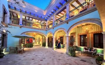 Concepción Hotel Boutique redefine la hospitalidad de lujo Patio principal en Concepción Hotel Boutique