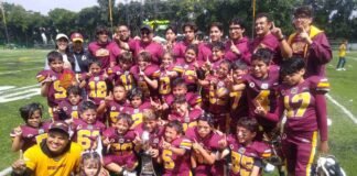 #touchdownextreme La categoría Pre-Infanril campeones