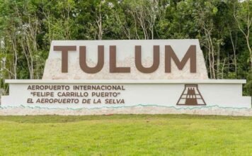 Valija Viajera El aeropuerto de Tulum reportó baja de 60.1 por ciento